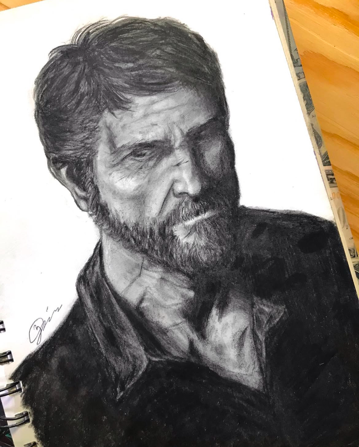 Pencil sketch portrait